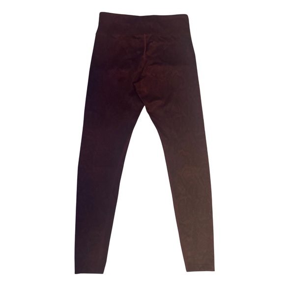 NIKE ZIPPER FRONT SNAKESKIN LEGGINGS - Picture 2 of 3